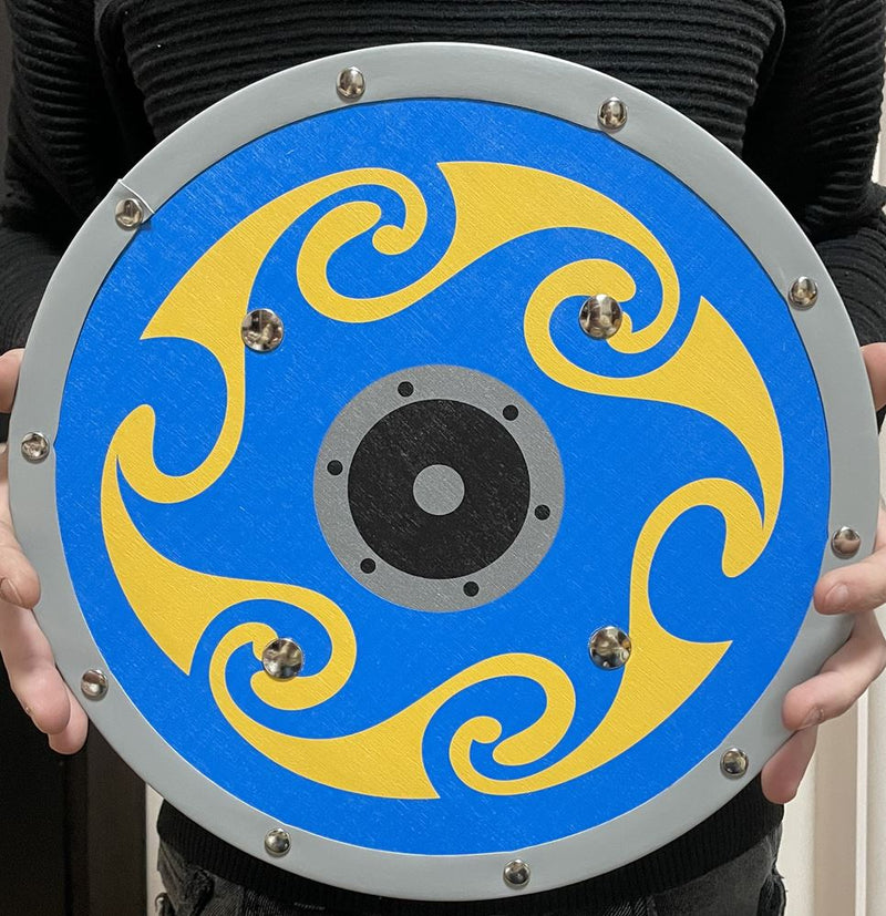 Chargez l'image dans la visionneuse de la galerie, Woodsy houten schild, rond. 31 cm.
