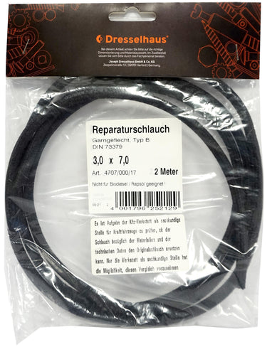 Dresselhaus brandstofslang 4707 fuel hose 9.0x14.0 dresselh. 4707 2m