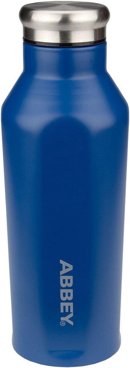 Abbey camp abbey drinkfles dubbelwandig - godafoss - 0.35 l - blauw zilver - 0,35 l