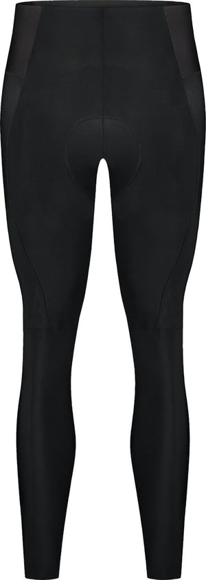Bbb cycling thermal tights fietsbroek heren lang - winter fietsbroek met zeem - thermo wielrenbroek heren - zwart - maat m - bbw-440
