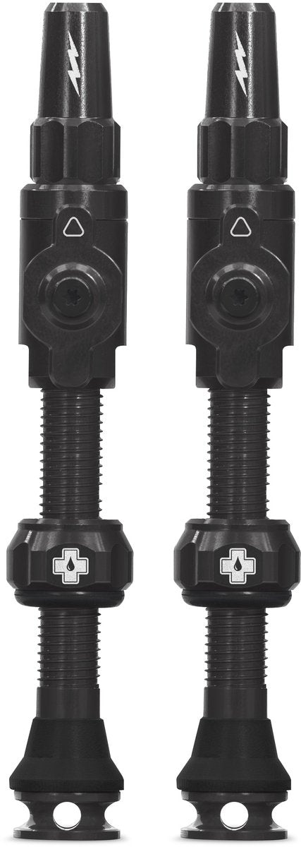 Muc--off muc-off tubeless ventiel big bore lite large black franse presta ventiel 45mm