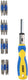 Kinzo accessories ratelschroevendraaier bitset – 49-delig – met ratelhandgreep, bits en adapters
