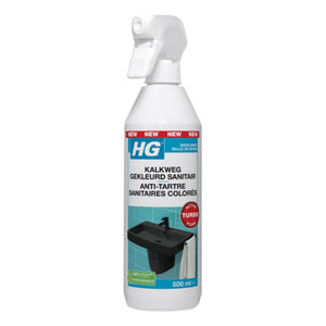 Hg kalkweg gekleurd sanitair 500ml dã© kalkverwijderaar voor gekleurd sanitair