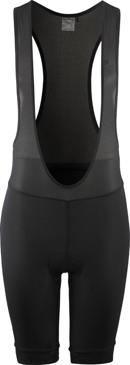 Craft balance bib shorts m heren fietsbroek - black-rock - maat xxl
