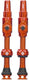Muc-off tubeless ventiel big bore lite large orange franse presta ventiel 45mm