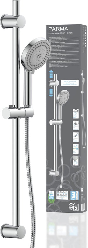 Eisl parma doucherail set - chroom