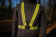 Reflectie harnas unisex geel maat onesize