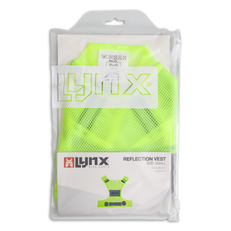 Load image into Gallery viewer, Reflectie vest unisex geel maat S
