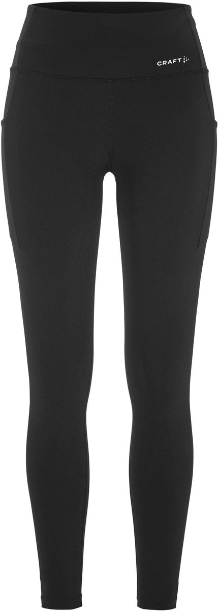 Craft essence tights 3 w dames sportlegging - zwart