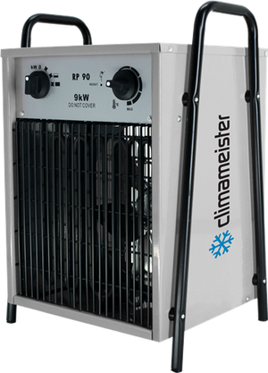 Climameister kachel 9kw 400v rp90