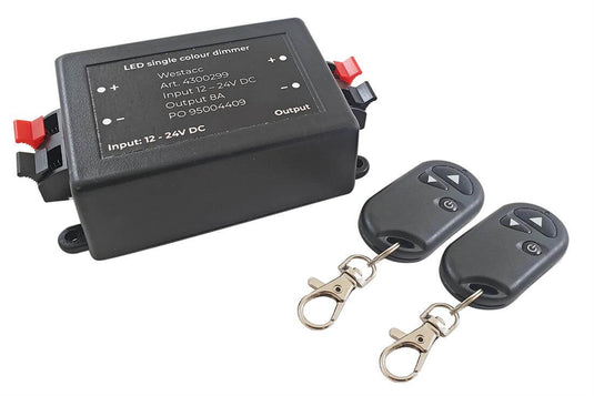 Led dimmer 8a met afstandsbediening