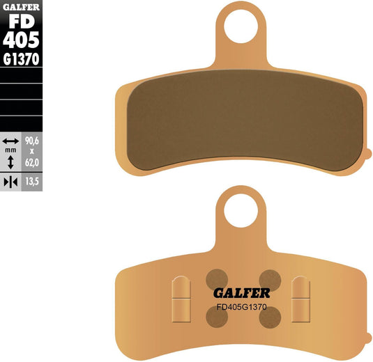 Galfer remblokken fd405 brake pad fd405 g1370 sint.metal street