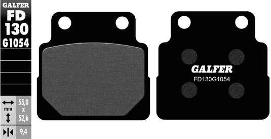 Galfer remblokken fd130 brake pad fd130 g1054 organic