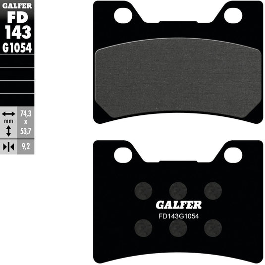 Galfer remblokken fd143 brake pad fd143 g1054 organic