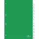 Numerieke tabbladen durable 6210 12 tabs 6 gaten groen