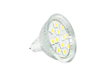 Abi mr16 smd led lampje gestliseerd tussen 10 en 30v - 120 lumen