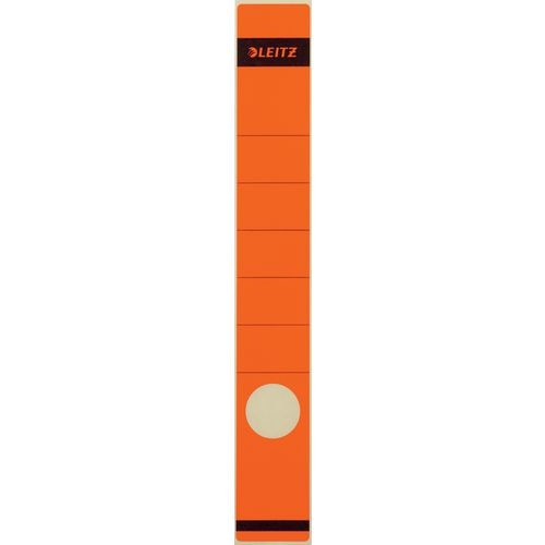 Ordnerrugetiketten leitz rood 10 stuks papier