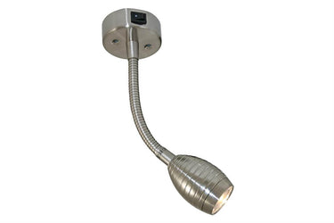 Neso flex wandlamp met flexibele arm - mat chroom - zonder verkoopverpakking