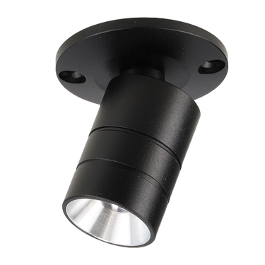 Tollo mini opbouw spot zwart
