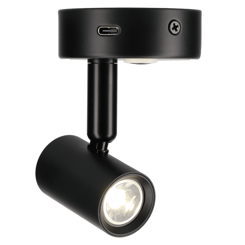 Cargue la imagen en el visor de la galería, Felino opbouwspot met usb-c
