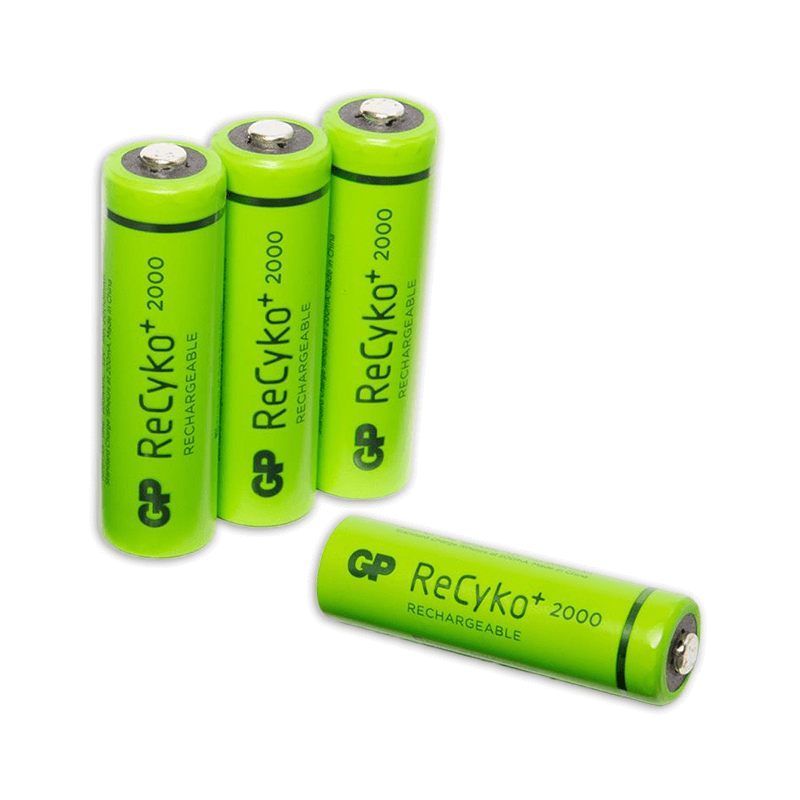 Load image into Gallery viewer, Gp oplaadbare aa-batterijen 2100mah nimh 4pk
