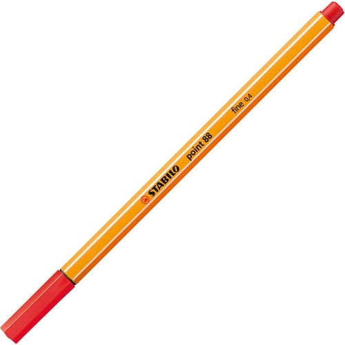 Abi fineliner stlo point 88 rood 0,4 mm