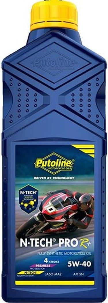 Putoline n-tech® pro r+ 5w-40 1l | 4-takt motorfiets motorolie