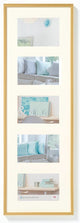 Walther new lifestyle - kunststof galerij - fotoformaat 5 x 10x15 cm - goud