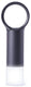 Lexon nomaday flash led sleutelhanger met verlichting en hanger grijs