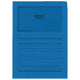 Sorteermap elco a4 blauw 100 stuks