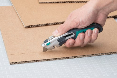 Load image into Gallery viewer, Wolfcraft professionele trapeziummessen | 0,65 x 52mm | 100 stuks - 4314000
