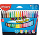 Viltstift maped color'peps medium 18 assorti