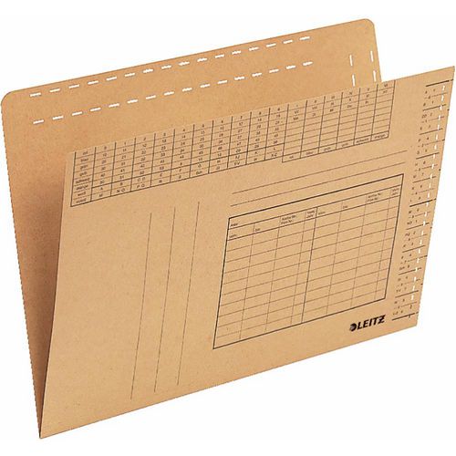 Hangmappen leitz bruin 100 stuks karton