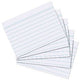 Indexkaarten herlitz karton a7, 175 gram wit gelinieerd