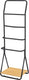Wenko handdoekhouder verona zwart mat 51x157cm - handdoekrek - handdoekenrek - handdoekstang vrijstaand