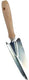 Talen tools – verplantschepje – breed – verzinkt staal – houten handvat
