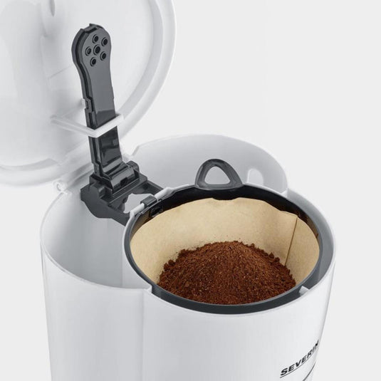 Severin koffiezetapparaat 10-kops wit