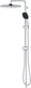 Grohe vitalio comfort 250 flex douchesysteem met omstelling voor wandmontage - zonder thermostaatkraan - waterbesparend - chroom