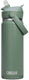 Camelbak thrive flip straw drinkfles - 600 ml - rvs - met rietje - isolatie waterfles - groen