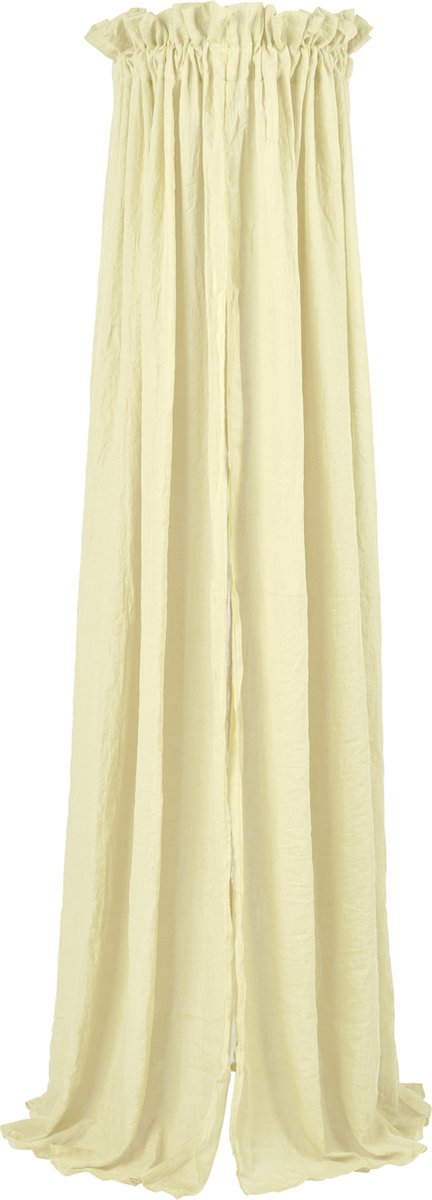 Meyco baby uni sluier - soft yellow