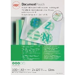 Lamineerhoezen gbc a3 303x426mm 2 x 125 (250) micron