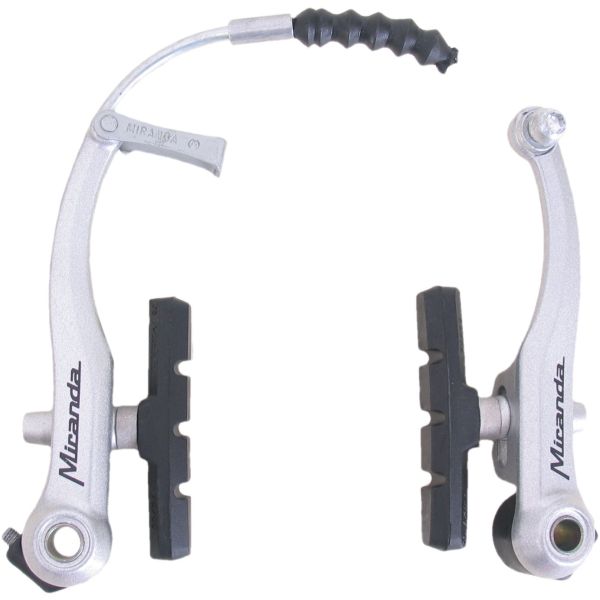 Load image into Gallery viewer, V-brake Miranda Elegance Mat-Zilver Universeel voor of achter
