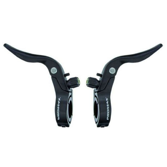 remgrepenset V-brake 2-vinger zwart 2-delig