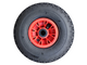 Fort producten steekwagenwiel 300 4 260x85 2ply velg rood