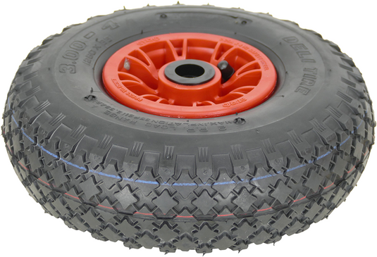Fort producten steekwagenwiel 300 4 260x85 2ply velg rood