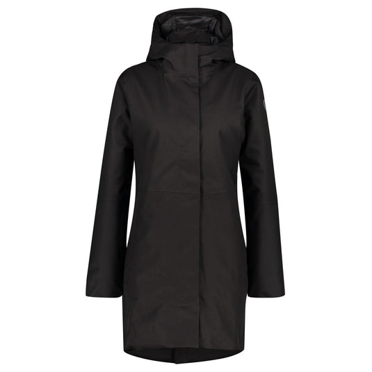 Clean winterregenjas dames zwart greensphere