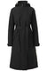 Puch trenchcoat jas winter regenjas dames zwart