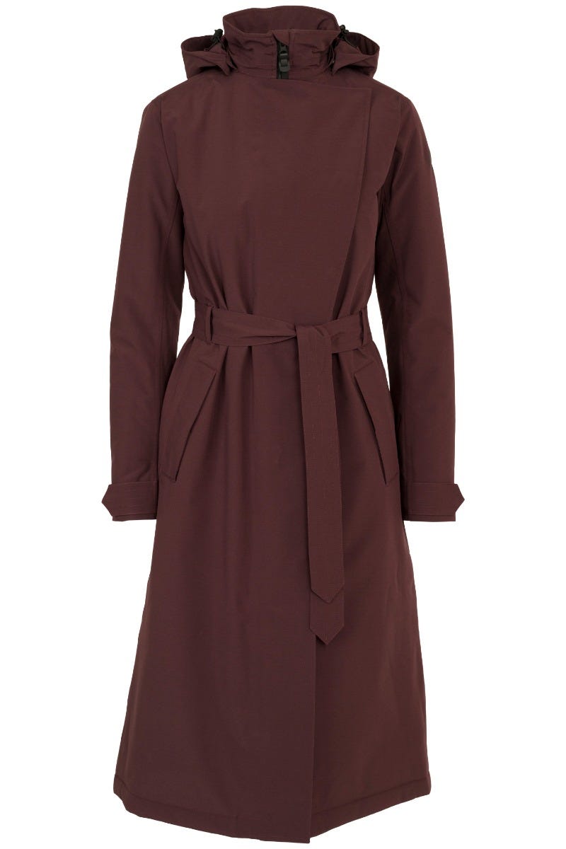 Cargue la imagen en el visor de la galería, Puch trenchcoat jas winter regenjas dames modica
