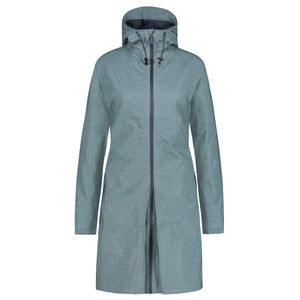 Puch seq 10k regenjas dames steel blauw