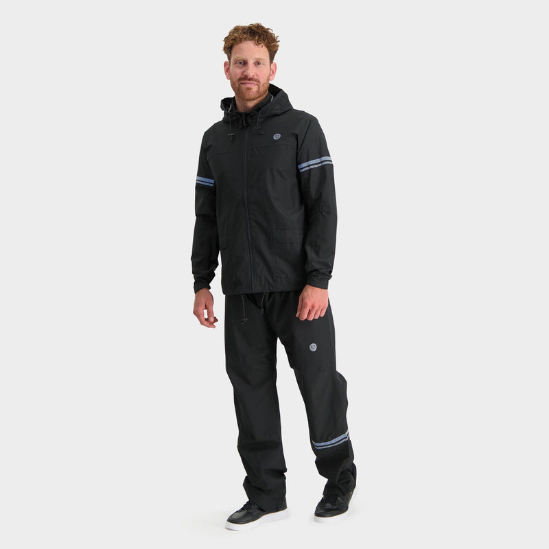 Afbeelding laden in galerijviewer, Agu original regenpak essential zwart
